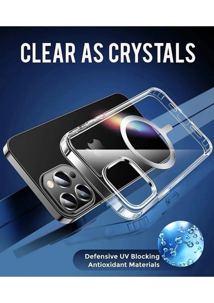 Iphone 11 Magsafe Destekli Kablosuz Şarj Uyumlu Darbelere Dayanıklı Şeffaf Silikon Kılıf fiyatları