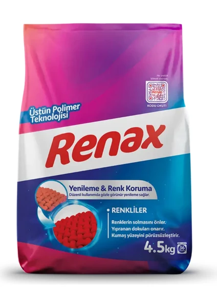 Renax Çamaşır Makinesi Deterjanı 4,5 kg