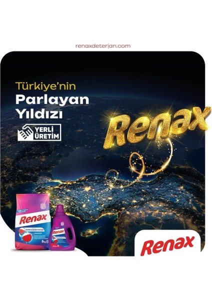 Çamaşır Makinesi Deterjanı Renkliler 6kg