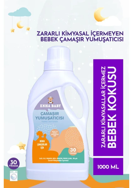 Enha Baby Zararlı Kimyasallar Içermeyen Bebek Çamaşır Yumuşatıcısı -Bebek Kokusu-