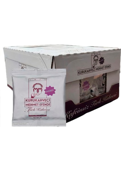 Kafeinsiz Türk Kahvesi 50 gr 40'lı