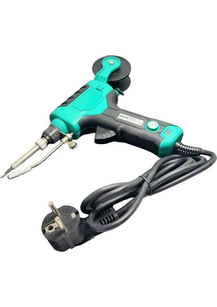 PJ-043 Lehim Makaralı 60WATT Isı Ayarlı Tabanca Havya Düz Uçlu