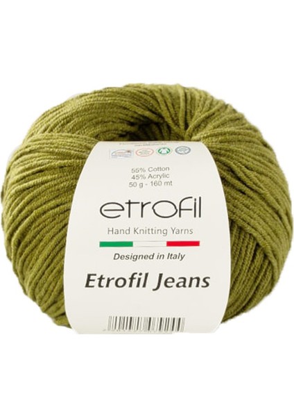 Jeans El Örgü Ipi 50 gr
