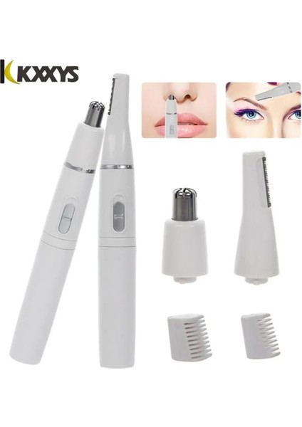 AE824 1 Set Stili Çok Fonksiyonlu 2'si 1 Arada Yüz Saç Düzeltici Burun Kulak Saç Tıraş Makinesi Kaldırma Kaş Kazıyıcı Güvenli Yüz Bakımı Jilet Temizleyici (Yurt Dışından) fırsatları