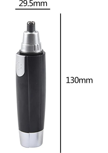 Burun Kılı Düzeltici Stili Burun Epilasyon Güzellik Aracı Burun Saç Düzeltici Kolay Taşıma Su Geçirmez Erkek Kadın Evrensel Kulak Saç Temizleyici Tıraş Cihazı (Yurt Dışından)