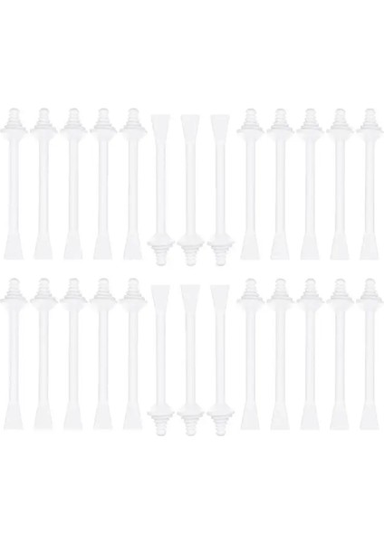 40 Adet Tarzı Adet Burun Epilasyon Çubuğu Smear Ağda Çubuğu Tek Kullanımlık Tüy Alma Çubuğu Burun Kulak Düzeltici Saç Tıraş Makinesi (Yurt Dışından)