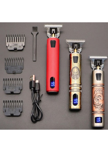 Setd Stili Saç Düzeltici Berber Saç Kesme Makinesi Akülü Saç Kesme Makinesi Sakal Düzeltici Tıraş Makinesi Kablosuz Elektrikli Jilet Erkek Tıraş Makinesi (Yurt Dışından) fiyatları
