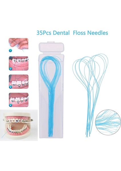Et Diş Ipi Diş Açıcılar Ortodontik Parantezler Arasında Diş Ipi Tutucuları Köprü Diş Yeni Varış (Yurt Dışından)