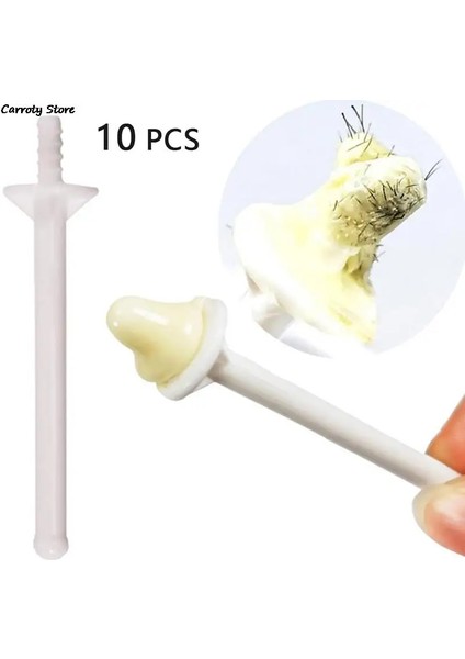 Burun Balmumu Sopa Burun Epilasyon Aracı Epilasyon Balmumu Kiti Balmumu Güvenli Formülü Profesyonel Epilasyon Aksesuarları (Yurt Dışından)