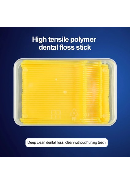 Diş Ipi Protable Derinlemesine Temiz Beyazlatma Diş Aracı Son Derece Ince Yüksek Gerilim Plastik Kürdan Diş Ipi Diş Bakımı (Yurt Dışından) fırsatları