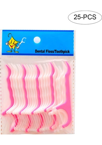 Fildişi Tarzı Adet Tek Kullanımlık Dental Flok Diş Çubuğu Interdental Fırça Diş Pensesinde Ağız Bakımı Sakız ve Diş Temizleme (Yurt Dışından)