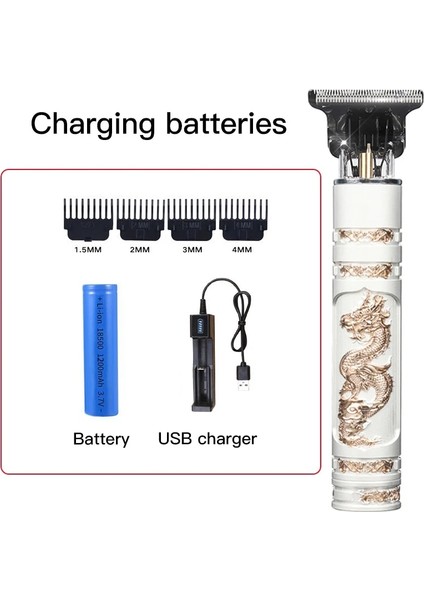 No.77 Stili Erkekler Için T9 T9 Elektrikli Saç Kesme Makinesi Profesyonel Sakal Tıraş Makinesi Berber Dükkanı Saç Kesimi Makinesi Saç Şekillendirici (Yurt Dışından)