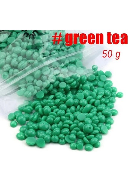 Yeşil ÇAY-50G Tarzı Burun Epilasyon Taşınabilir Ağda Kiti Erkekler ve Kadınlar Için Etkili ve Güvenli Burun Saç Düzeltici Yüz Saç Kaldırma Kol Temizleme Aracı (Yurt Dışından)