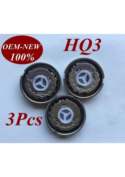 Hq3-Beyaz Stil 3 Adet Hq3 Hq4 HQ54 Philaver Için Kafa Jilet Değiştirin HQ56 HQ46 HQ6900 HQ6920 HQ6940 HQ6970 HQ6990 YQ6008 YQ6108 YQ6188 (Yurt Dışından)