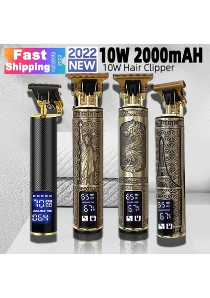 Sauron Siyah Tarzı Yeni Su Geçirmez Profesyonel Elektrikli Tıraş Makinesi Erkekler Için Jilet Erkekler Için Biçme Makinesi Sakal Düzeltici Berber Tıraş Makinesi T9 Saç Kesme Makinesi (Yurt Dışından)