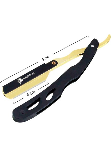 1 Jilet 30 Bıçak Stili Univinlions Manuel Tıraş Makinesi Düz Kenar Paslanmaz Çelik Keskin Berber Jilet Katlanır Tıraş Bıçağı Tıraş Sakal Kesici Bıçaklı (Yurt Dışından) indirimleri