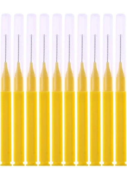 Sarı Stil Ack Floss Sticks Tooth Flossing Head Hygiene Dental Plastic Toothpick Interdental Brush Cleaning Oral Health (Yurt Dışından)