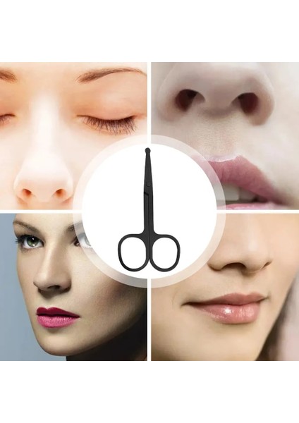 Gümüş Tarzı Burun Saç Veya Mini Paslanmaz Çelik Yuvarlak Kafa Güzellik Düzeltici Burun Saç Düzeltici Taşınabilir Ergonomi Burun Saç Kesici (Yurt Dışından) fırsatları