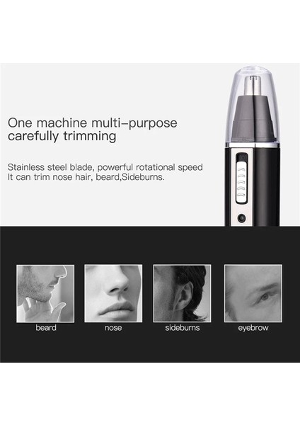 Paket Stili Var Profesyonel Elektrikli Şarj Edilebilir Burun ve Kulak Saç Düzeltici Tıraş Makinesi Erkekler Için Tapınak Kesim Kişisel Bakım Araçları (Yurt Dışından) modelleri