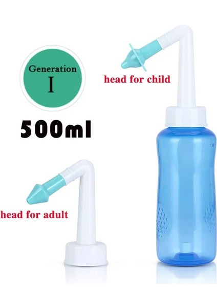 500 ml 1. Nesil Stil 300 ml L Burun Yıkama Aparatı (Yurt Dışından)