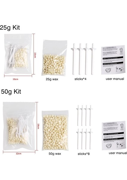 25G Takım Stili Taşınabilir Burun Balmumu Kiti Erkekler ve Kadınlar Için 25GG Tırnak Ağda Epilasyon Balmumu Kiti Tırnak Balmumu Temizleme Balmumu Kiti Burun Makası Güzellik (Yurt Dışından) fırsatları