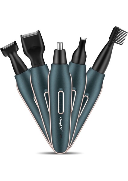 RS044L Stili 5 IN1ELEKTRIKLI Burun Kulak Saç Düzeltici Erkekler Şarj Edilebilir Sakal Düzeltici Yüz Kaş Epilasyon Favoriler Şekillendirici Saç Düzeltici 53 (Yurt Dışından)