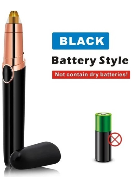 Siyah Elektrikli Mini Yüz Epilatör (Yurt Dışından)