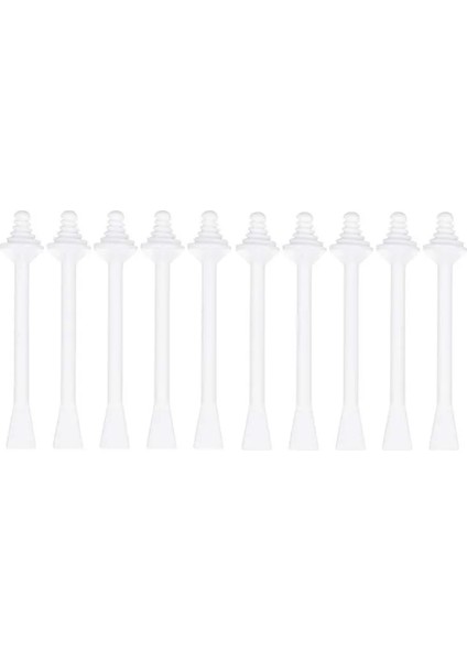 2 KAFA-10PCS Tarzı Balmumu Sopa Plastik Çok Fonksiyonlu Smear Burun Epilasyon Araçları Ağda Ahşap Çubuklar Ahşap Profesyonel Tüy Alma Aksesuarları (Yurt Dışından)