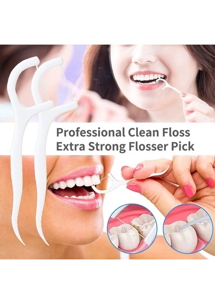 Beyaz Stil Çanta Tek Kullanımlık Dental Floks Diş Çubuğu Interdental Fırça Diş Pensesinde Ağız Bakımı Sakız ve Diş Temizleme Yeni (Yurt Dışından) fiyatları