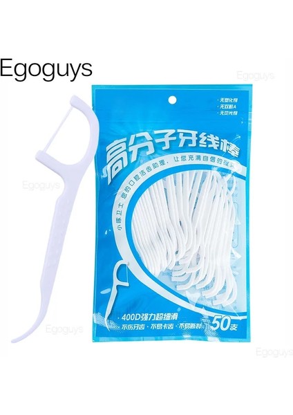 50 Adet Diş Ipi Stili Beyaz Diş Flok Diş Temizleyici Çubukları Ağız Hijyeni Bakımı Diş Arası Temizleme Pensesinde Kürdan Aracı 7.5cm (Yurt Dışından) fırsatları