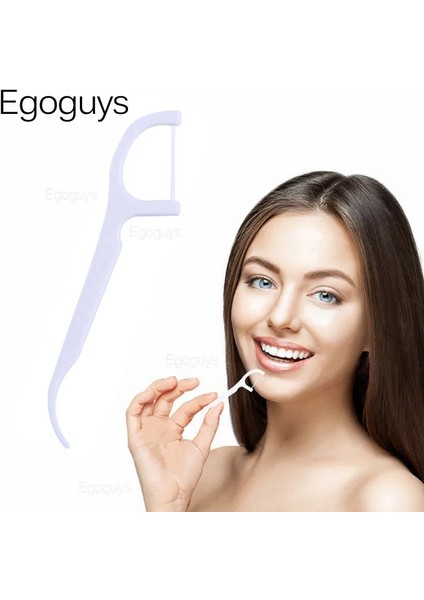 50 Adet Diş Ipi Stili Beyaz Diş Flok Diş Temizleyici Çubukları Ağız Hijyeni Bakımı Diş Arası Temizleme Pensesinde Kürdan Aracı 7.5cm (Yurt Dışından) indirimleri