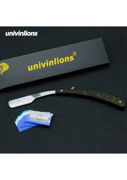 B-2-B 10 Bıçak Stili Univinlions Abs Plastik Yumuşak Saplı Katlanabilir Keskin Bıçak Jilet Erkekler Kadınlar Için Berber Tıraş Bıçağı Sakal Yüz Koltukaltı Vücut (Yurt Dışından)