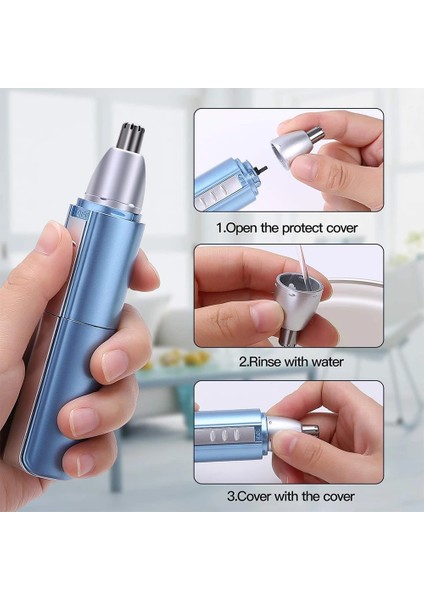 Pembe Tarzı Erkekler Için Elektrikli Burun Düzeltici Burun ve Kulak Düzeltici Kaş Burun Saç Düzeltici Burun Epilasyon Nodüler Giderici (Yurt Dışından) modelleri