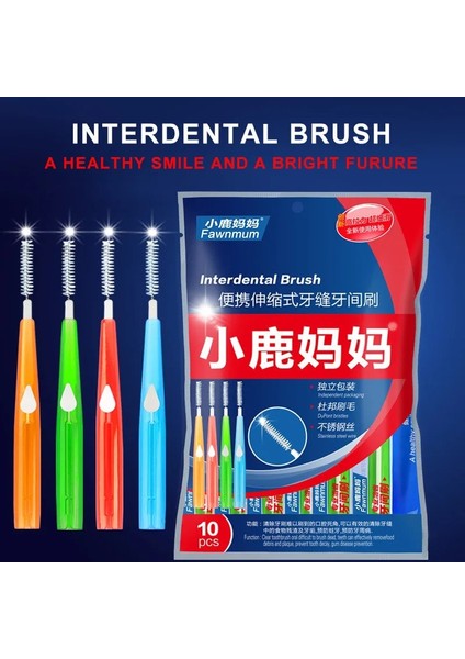 Et I Şekilli Interdental Fırça Denta Ipi Interdental Temizleyiciler Ortodontik Diş Diş Fırçası Kürdan Ağız Bakımı Aracı (Yurt Dışından)