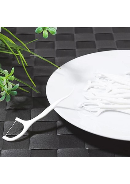 Box Dental Floss Flosser Picks Teeth Toothpicks Stick Tooth Clean Oral Care 7.4cm Random Package (Yurt Dışından) modelleri