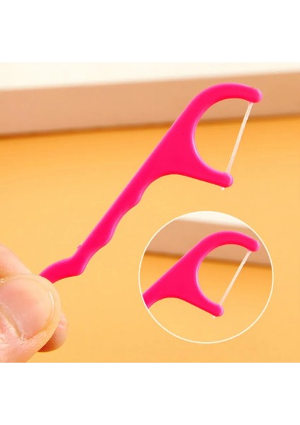 Nude Tarzı Diş Ipi Interdental Fırça Diş Çubuğu Çok Tek Kullanımlık Dentathpicks Flok Pick Oral Sakız Diş Temizleme Bakımı (Yurt Dışından) fırsatları