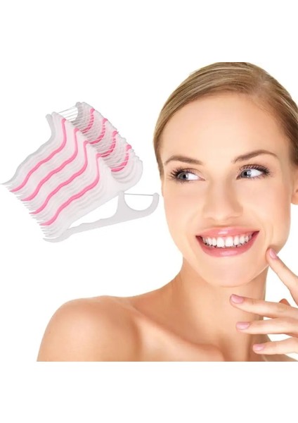 Nude Tarzı Diş Ipi Interdental Fırça Diş Çubuğu Çok Tek Kullanımlık Dentathpicks Flok Pick Oral Sakız Diş Temizleme Bakımı (Yurt Dışından) indirimleri