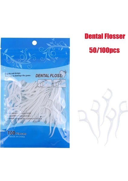 50 Adet Tarzı Profesyonel Diş Temizliği Diş Pensesinde Tek Kullanımlık Interdental Fırça Ipi Ağız Sakız Bakımı ve Diş Temizleme Için Kürdan (Yurt Dışından) fırsatları
