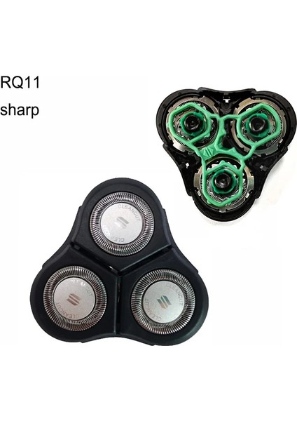 RQ11 Stil Yok Razor Blade RQ11 Set Yedek Tıraş Başlığı Philips Için RQ1131 RQ1141 RQ1145 RQ1150 RQ1151 RQ1155 RQ1160 RQ1185 RQ1187 RQ1195 (Yurt Dışından)