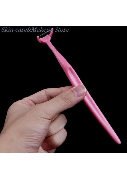 Kırmızı Stil 1 Tutucu ve Diş Kürdan Flosser Oral Için Derin Temiz Diş Iplik Flok Flok Dişler Arası Fırça Diş Çubuğu (Yurt Dışından)