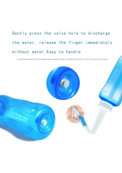 500ML Stili 1 Takım Neti Pot 500 ml Yetişkinler Çocuk Burun Irrigator Yıkama Temizleyici Burun Çocuk Yetişkin Alerjik Rinit Önlemek Neti Pot (Yurt Dışından) fiyatları