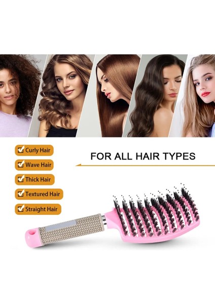 Altın Tarzı Saç Derisi Masaj Tarak Saç Fırçası Kıl Naylon Kadınlar Islak Kuru Kıvırcık Detangle Saç Fırçası Salon Kuaförlük Şekillendirici Aracı Dropship (Yurt Dışından) modelleri