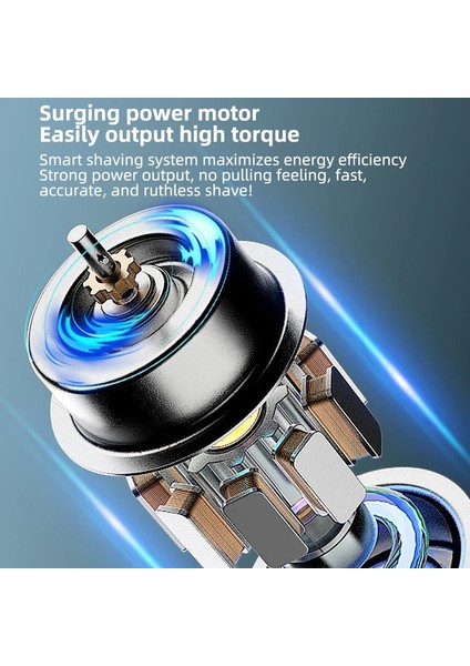 8d Kesici Kafa Stili Clipper 8d Erkekler Için Elektrikli Tıraş Makinesi Saç Kesme Makinesi Erkek Altısı Bir Arada Jilet Çoklu Tıraş Makinesi Sakal Saç Düzeltici (Yurt Dışından)