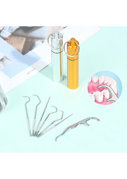 Çoklu Stil Yeniden Kullanılabilir Kürdan Seyahat Meyve Çatalı Kürdan Diş Temizleme Diş Ipi (Yurt Dışından) fiyatları