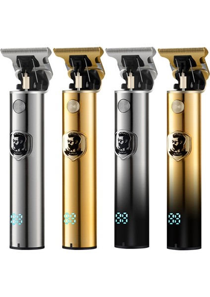 LCD Clipper Stili T9 Saç Düzeltici Elektrikli Saç Kesme Makinesi Akülü Tıraş Makinesi Erkekler Için Sakal Düzeltici Berber Kesme Makinesi T-Outliner Tıraş Makinesi (Yurt Dışından) fırsatları