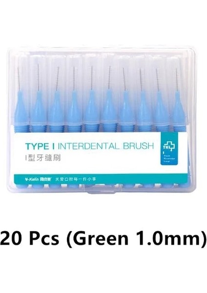 Mavi Stil Y-Kelin Interdental Ince Fırça Dişler Yumuşak Diş Alır Diş Ipi Temizleme Aracı Ağız Hijyeni (Yurt Dışından)
