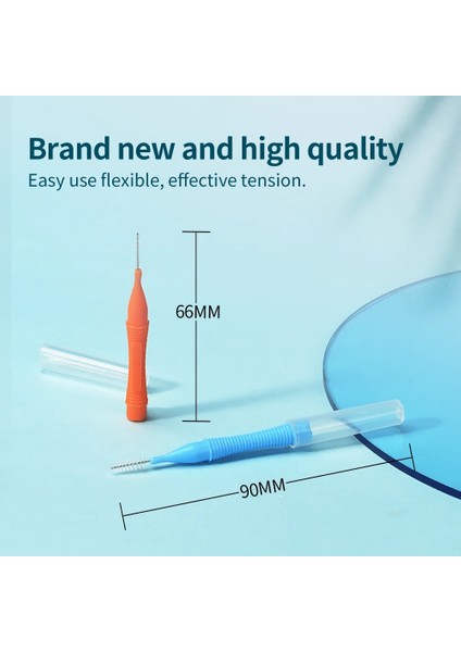 Mavi Stil Y-Kelin Interdental Ince Fırça Dişler Yumuşak Diş Alır Diş Ipi Temizleme Aracı Ağız Hijyeni (Yurt Dışından) fırsatları