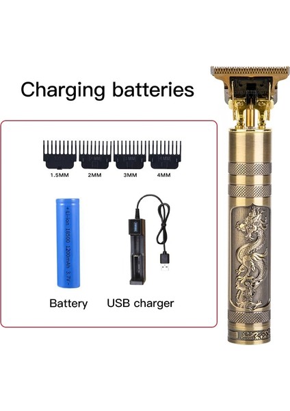 No.22 Tarzı LCD Saç Kesme Makineleri Profesyonel Saç Kesme Makinesi Erkekler Için Sakal Düzeltici Berber Dükkanı Elektrikli Tıraş Makinesi Vintage T9 Saç Kesici (Yurt Dışından) indirimleri