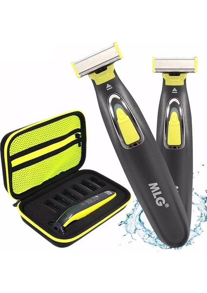 Paket 3 Tarzı Sıcak Değiştirilebilir Elektrikli Jilet USB Şarj Edilebilir Erkek Tıraş Taşınabilir Düzeltici Tıraş Makinesi Su Geçirmez Yıkanabilir Sakal (Yurt Dışından)