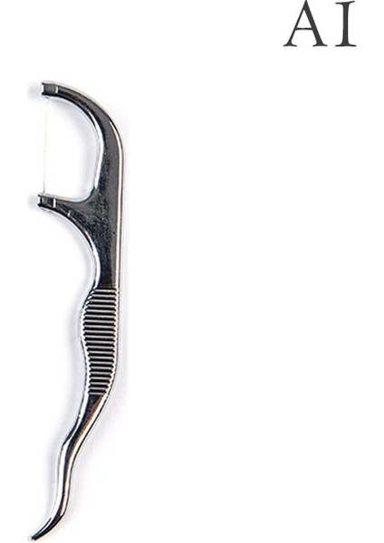 Nude Tarzı 1 Takım Metal Paslanmaz Çelik Ağız Temizleme Diş Ipi Artefakt Taşınabilir Kolye Kürdan Tüp Güçlü Diş Ipi (Yurt Dışından)